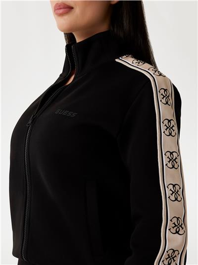 Guess Britney Kadın Aktif Fermuarlı Sweatshirt