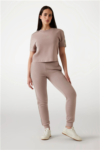 Guess Britney Kadın Aktif Slim Fit Eşofman Altı Kahverengi