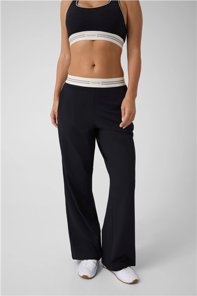 Guess Brunella Kadın Aktif Relaxed Fit Eşofman Altı Siyah