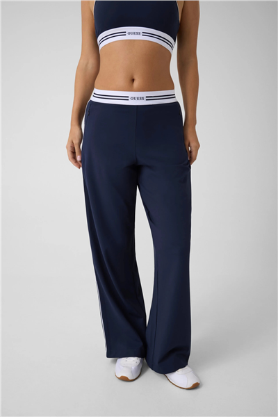 Guess Brunella Kadın Aktif Relaxed Fit Eşofman Altı Lacivert