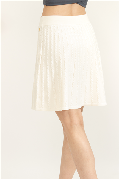 Guess Cable Kadın A Kesim Triko Etek