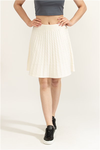 Guess Cable Kadın A Kesim Triko Etek