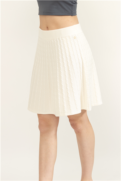 Guess Cable Kadın A Kesim Triko Etek