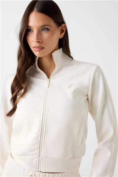 Guess Calista Kadın Aktif Scuba Fermuarlı Sweatshirt