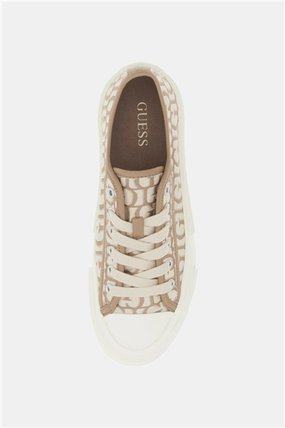Guess Carey Kadın Sneaker Kahverengi