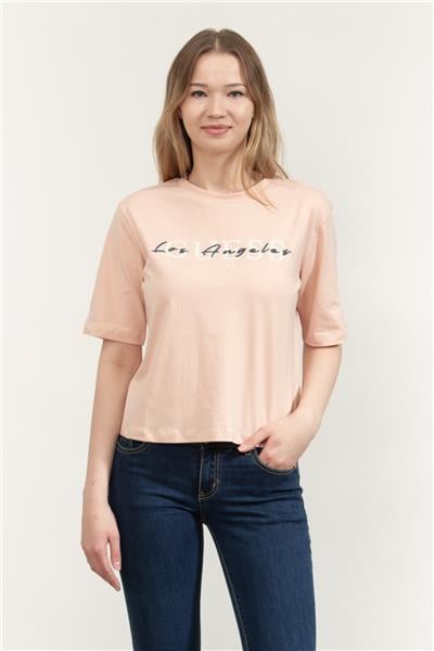 Guess Carmen Kadın Aktif Boxy Fit T-Shirt