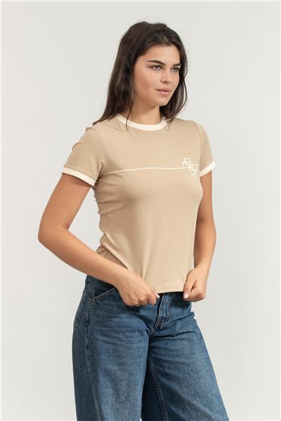 Guess Carmen Kadın Aktif Slim Fit T-Shirt