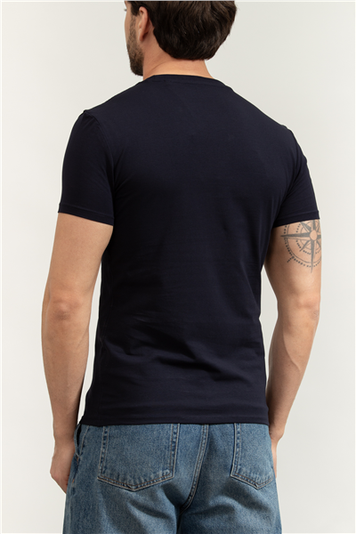 Guess Core Tee Erkek Slim Fit Bisiklet Yaka T-Shirt