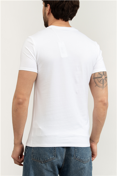 Guess Core Tee Erkek Slim Fit Bisiklet Yaka T-Shirt