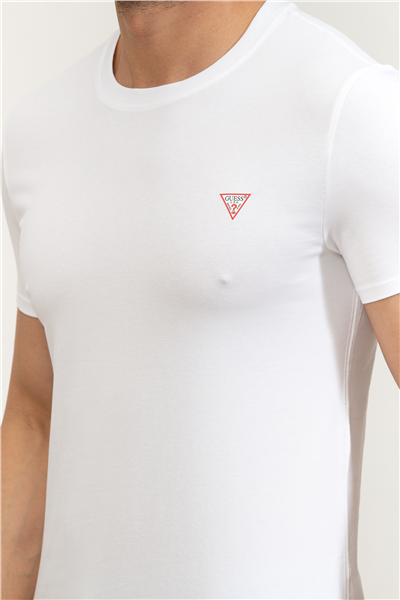 Guess Core Tee Erkek Slim Fit Bisiklet Yaka T-Shirt
