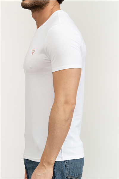 Guess Core Tee Erkek Slim Fit Bisiklet Yaka T-Shirt