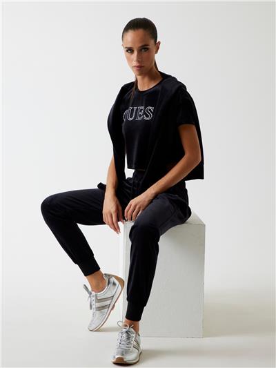 Guess Couture Kadın Aktif Boxy Fit T-Shirt