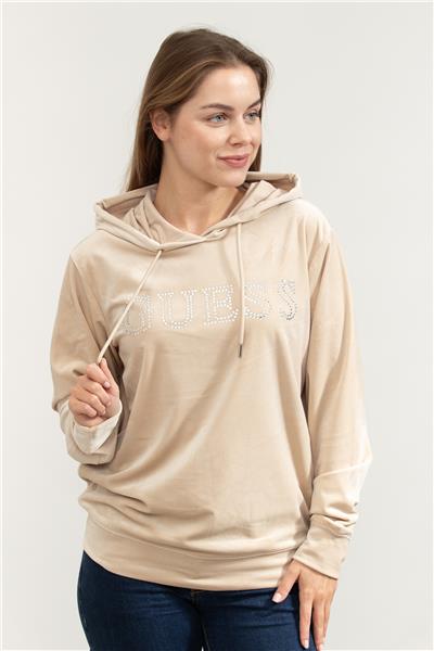 Guess Couture Kadın Aktif Kapüşonlu Sweatshirt