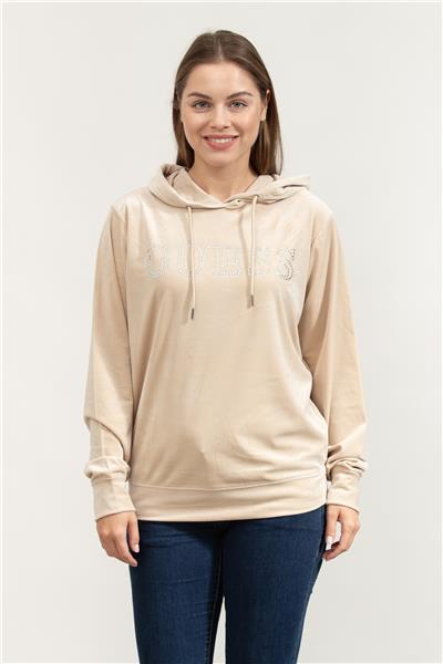 Guess Couture Kadın Aktif Kapüşonlu Sweatshirt