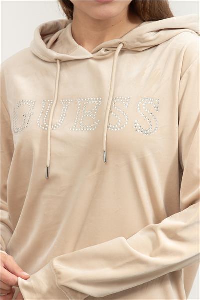 Guess Couture Kadın Aktif Kapüşonlu Sweatshirt