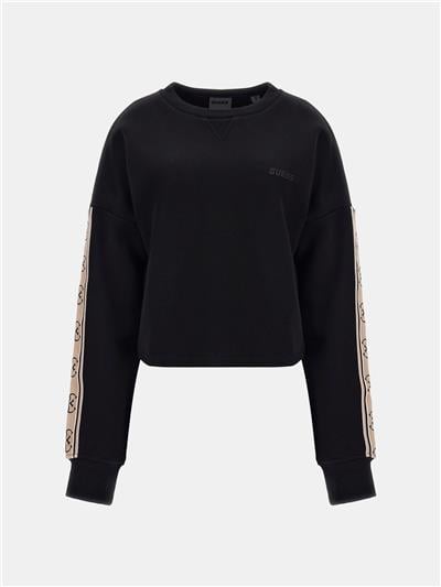 Guess Cymone Kadın Aktif Bisiklet Yaka Sweatshirt