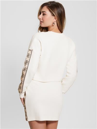 Guess Cymone Kadın Aktif Bisiklet Yaka Sweatshirt