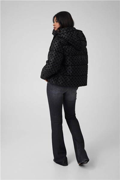 Guess Daisy Kadın Şişme Mont Siyah
