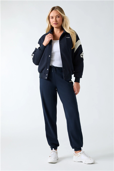Guess Danika Kadın Aktif Bomber Mont Lacivert