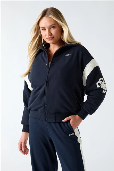 Guess Danika Kadın Aktif Bomber Mont Lacivert