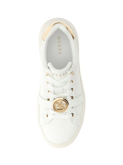 Guess Erizo Kadın Deri Sneaker Beyaz