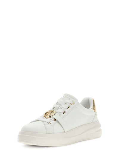 Guess Erizo Kadın Deri Sneaker Beyaz