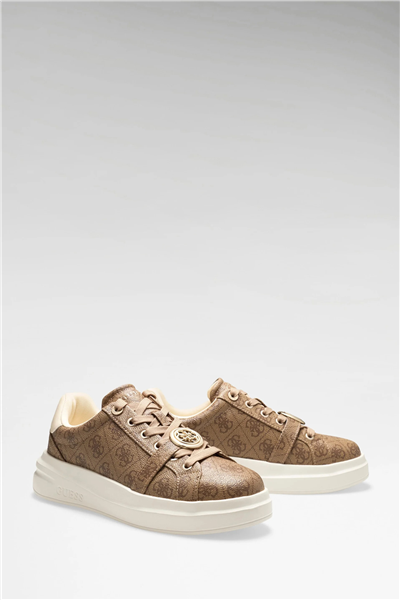 Guess Erizo Kadın Sneaker Kahverengi