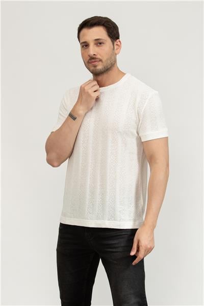 Guess Erkek Bisiklet Yaka T-Shirt