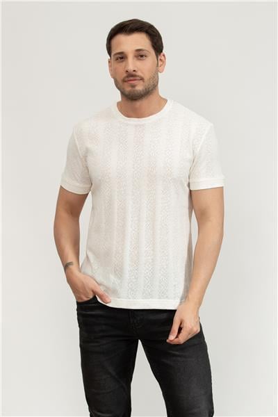 Guess Erkek Bisiklet Yaka T-Shirt