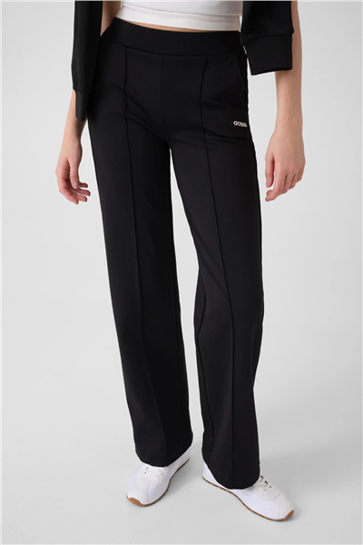 Guess Fabrizia Kadın Aktif Palazzo Fit Eşofman Altı Siyah