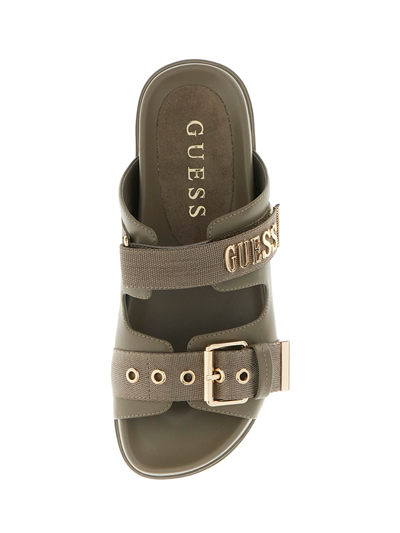 Guess Faxona Kadın Sandalet Yeşil