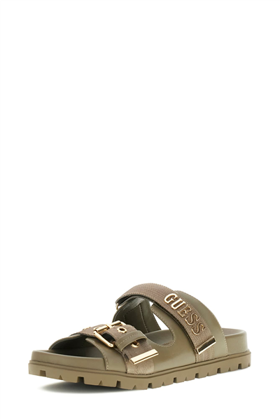Guess Faxona Kadın Sandalet Yeşil