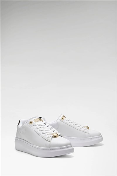 Guess Fireup Kadın Deri Sneaker Beyaz