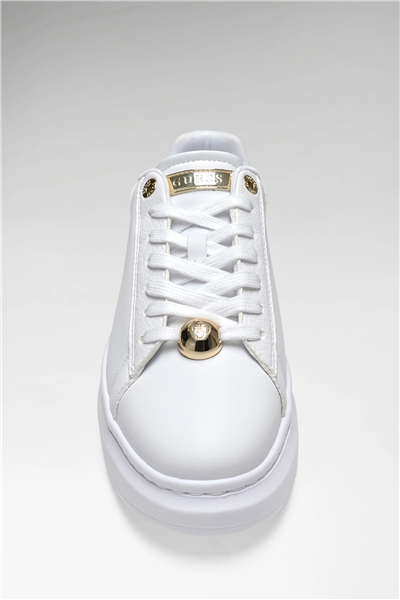 Guess Fireup Kadın Deri Sneaker Beyaz