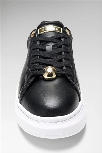 Guess Fireup Kadın Deri Sneaker Siyah