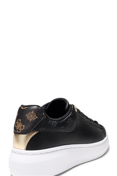 Guess Fireup Kadın Deri Sneaker Siyah