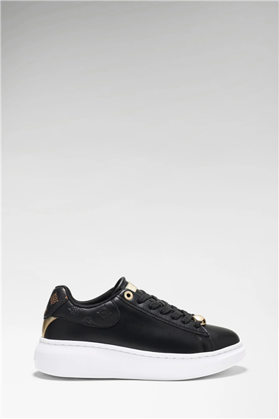 Guess Fireup Kadın Deri Sneaker Siyah
