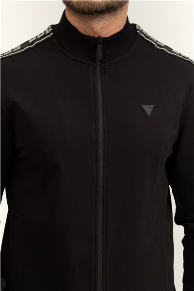 Guess Full Zip Erkek Aktif Fermuarlı Sweatshirt