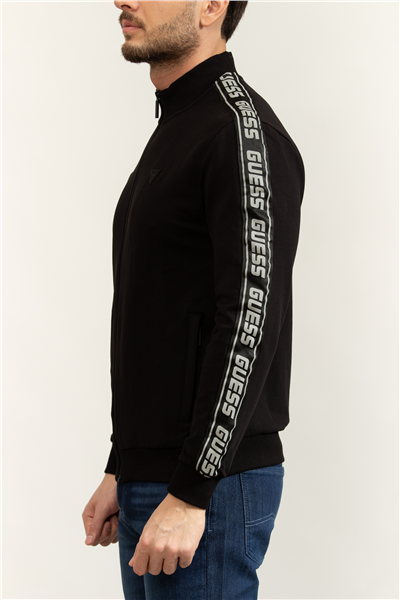 Guess Full Zip Erkek Aktif Fermuarlı Sweatshirt