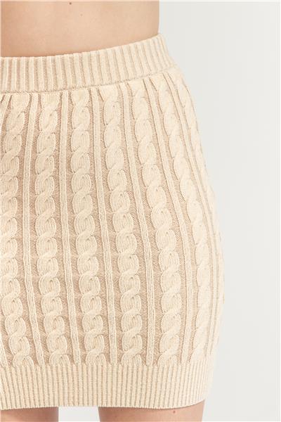 Guess Giselle Kadın Kalem Triko Etek