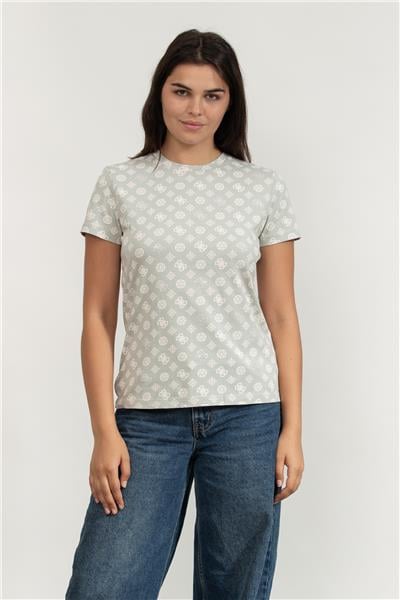 Guess Gloria Kadın Aktif Regular Fit T-Shirt