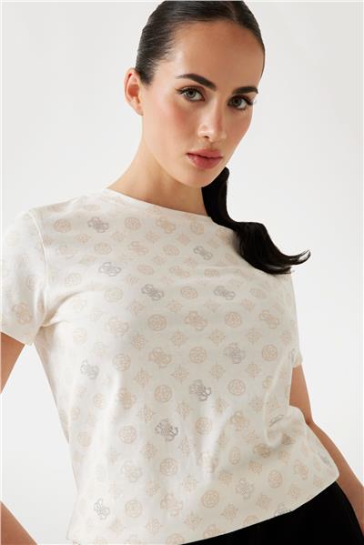 Guess Gloria Kadın Aktif Regular Fit T-Shirt