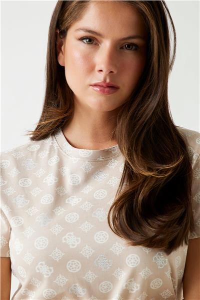 Guess Gloria Kadın Aktif Regular Fit T-Shirt