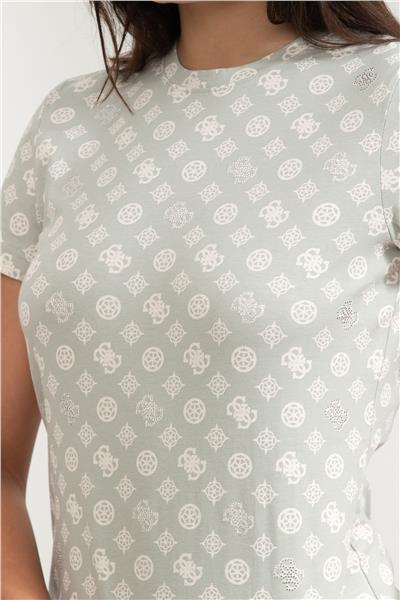 Guess Gloria Kadın Aktif Regular Fit T-Shirt