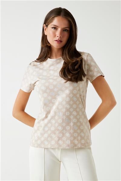 Guess Gloria Kadın Aktif Regular Fit T-Shirt