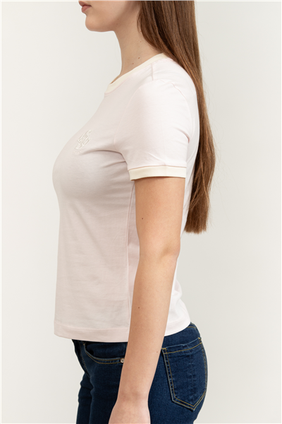 Guess Greta Kadın Aktif Slim Fit Bisiklet Yaka T-Shirt