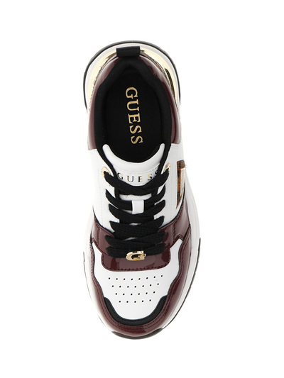 Guess Helada Kadın Deri Karışımlı Sneaker Beyaz