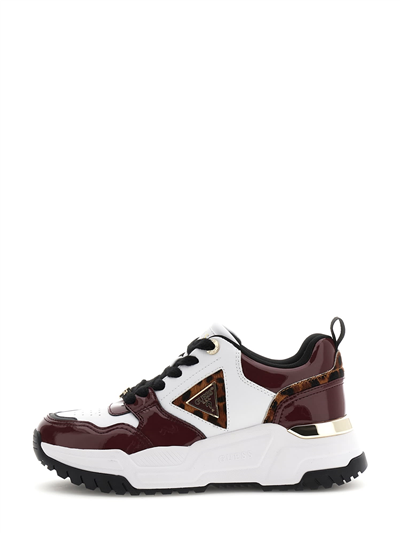 Guess Helada Kadın Deri Karışımlı Sneaker Beyaz