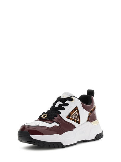 Guess Helada Kadın Deri Karışımlı Sneaker Beyaz