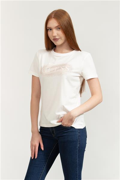 Guess Ingrid Kadın Aktif Regular Fit T-Shirt